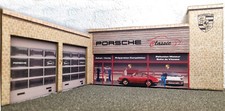 Garage Porsche Classic 1/43° kit Papier
