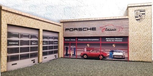 Garage porsche classic - porsche, 1/43°