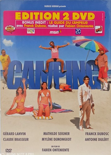 Double dvd camping neuf sous - dvd,