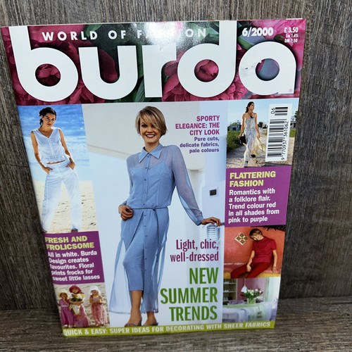 Burda 2000 magazine english - burda,