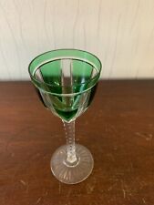 Verre overlay en cristal no baccarat