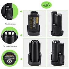 12V 3500mAh Li-ion Batterie pour Dremel 8200 8220 8300 B812-03 B812-02 B812-01