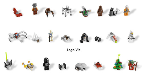 Lego 7958 calendar - 7958,