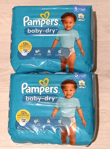 Couches pampers baby dry - 78,