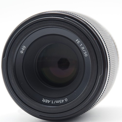 Objectif sony f - objectif, f/1,8