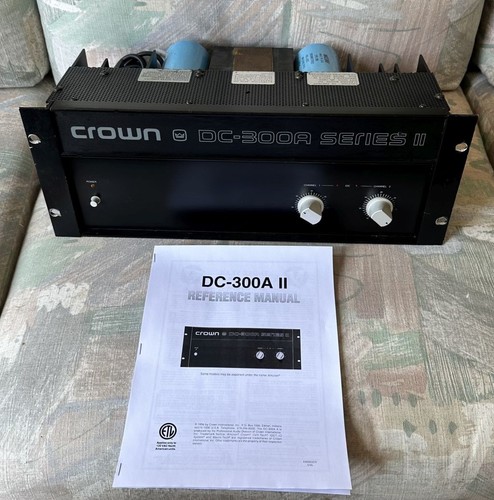 Crown 300a series ii - crown, dc-300a