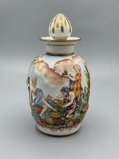 Vase couvert ancien porcelaine