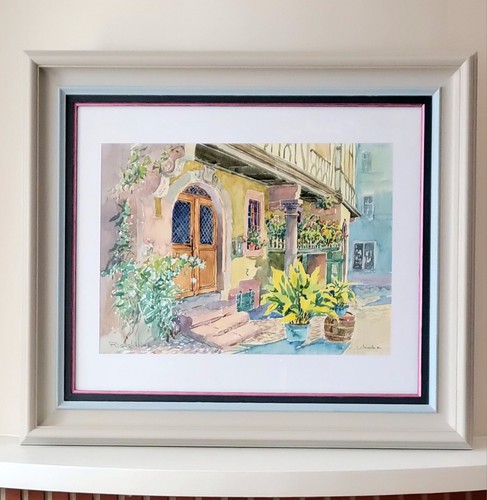 Aquarelle christian schaub - aquarelle,