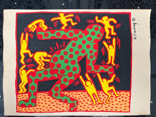 Keith haring - haring, (fait