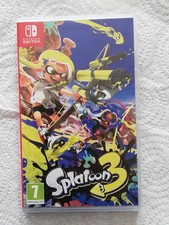 Jeu Nintendo Switch, Splatoon 3 Avec Boîte Fonctionnent OK