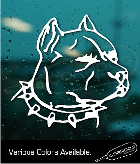 Pit bull vinyl sticker decal - pit,