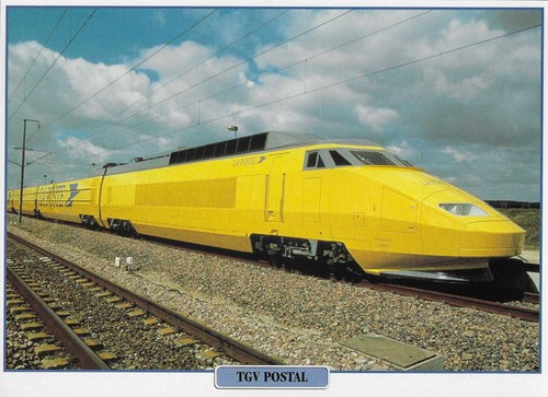 Fiche train tgv postal - train,