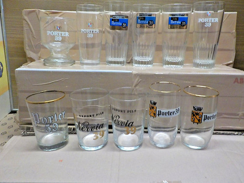 Verre ancien biere - verre,