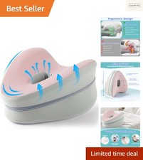 Oreiller de Jambe Dioxide - Ergonomique, Confort Élevé pour Dormir sur le Côté