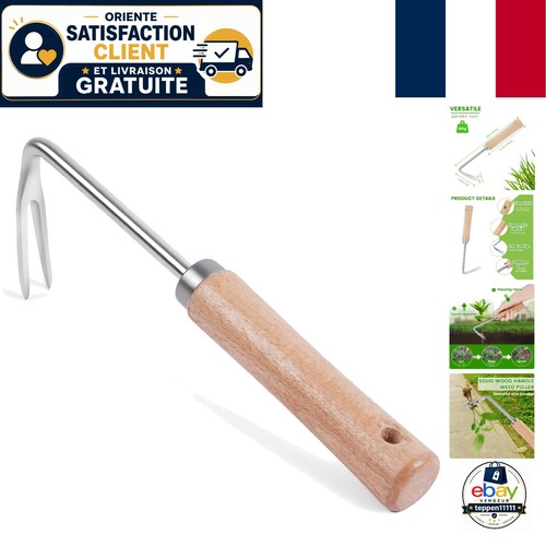 Désherbeur fourche v - à,