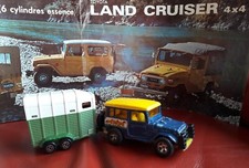 TOYOTA LAND CRUISER BJ45 MAJORETTE 1/36 La légende + VAN  cheval équitation ?