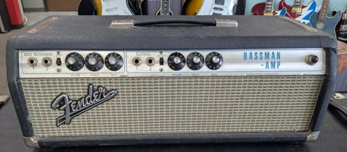 Vintage 1970s fender bassman - vintage,