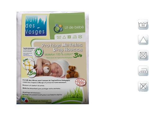 Protège matelas bébé
