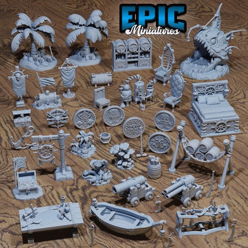 Pirate scenery dungeons - pirate,
