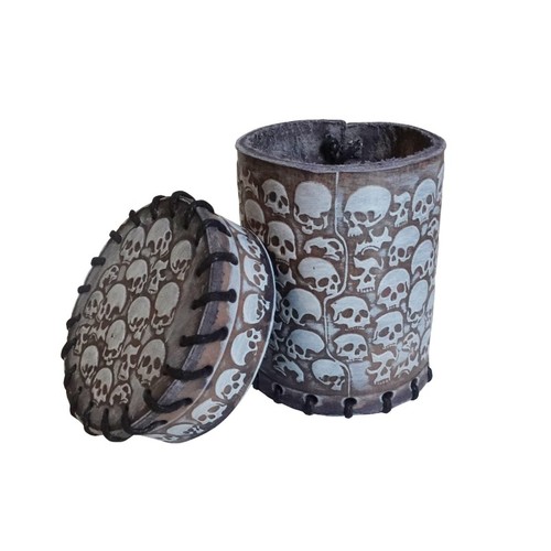 Gobelet dés cuir - gobelet,