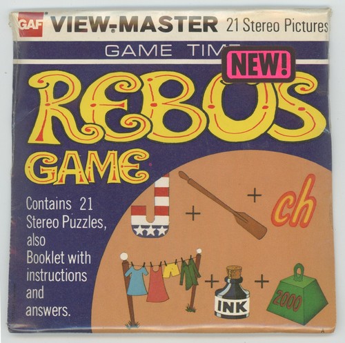 Jeu rebus 1975 packet - jeu,