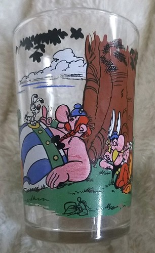 Verre moutarde amora - à, "