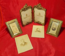 Lot 5 Cadres Photos Anciens
