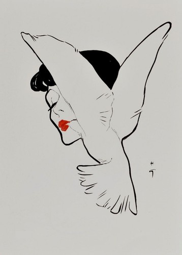 René gruau baiser de - gruau,