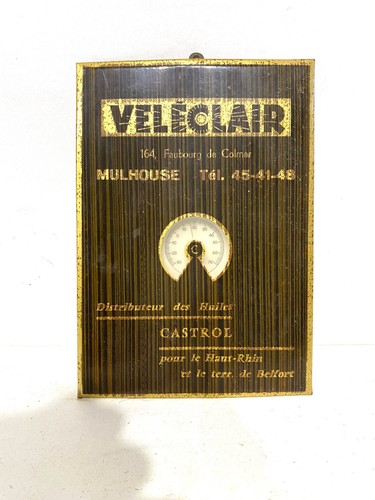 Ancienne plaque thermomètre