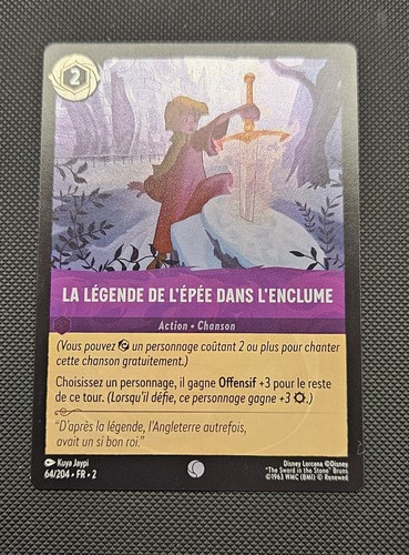 Légende épée dans - la,