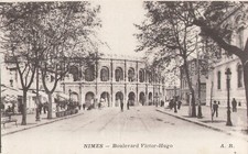 30 NIMES FONTAINE PRADIER - CARTE ISSUE CARNET - 28855