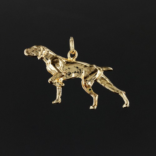 Pendentif chien pointer - pendentif,