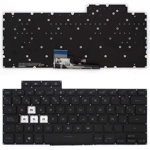 Clavier rétro éclairé - clavier, pour