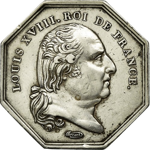 France jeton louis - louis, xviii