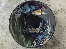 Coupe décor poissons et