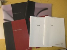 NOTICE Televiseur BANG & OLUFSEN  BEOCENTER 1 + Notice Telecommande BE04