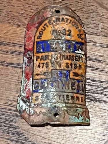 Ancienne plaque cadre pour - ancienne,