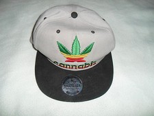 Baseball Cap Hat. Cannabis