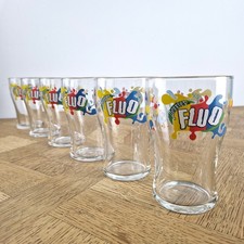 6 Verres publicitaires PERRIER