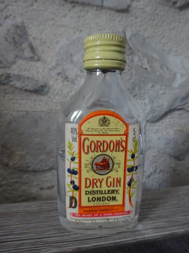 Mignonnette bouteille gordon - bouteille, gordon's
