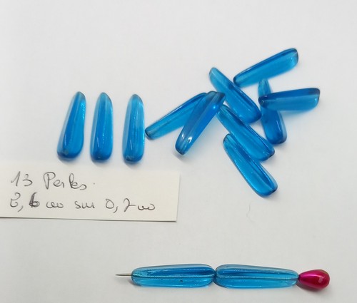 Lot perles en verre - lot, de