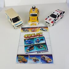 Véhicules HELLER Cliclac et Dépliant Renault R5 Turbo Audi Castral Ambulance Vtg