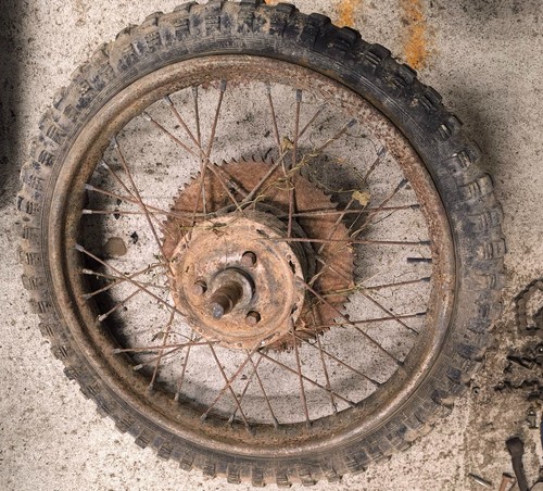 Roue arriere 18 - #, pouces