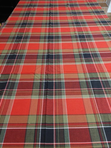 Coupon tissu vintage - de,