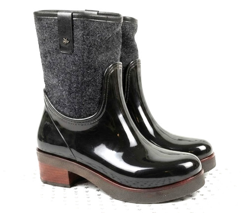 Bottes pluie noires - bottes,