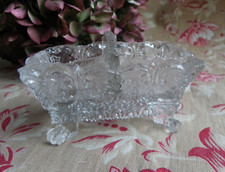 DOUBLE SALERON ANCIEN EN VERRE