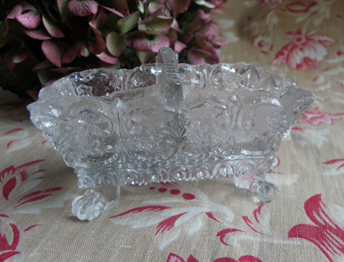 Double saleron ancien verre - en,