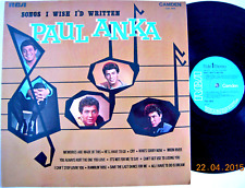 Paul ANKA " Songs I wish l'd written " 1970 - UK LP RCA CAMDEN Ray Chales - TBE