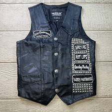 Vintage Mossi Biker Leather