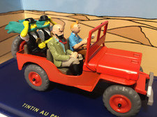Voiture TINTIN JEEP ROUGE